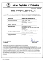  IRS Certificate Gear Box - MG 3