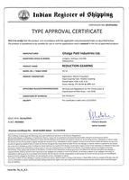 IRS Certificate Gear Box – DA5